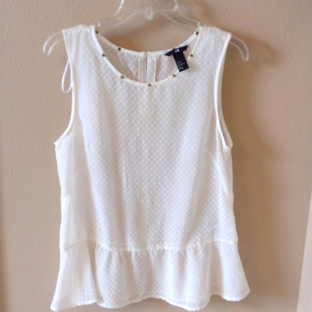 H&M sheer blouse